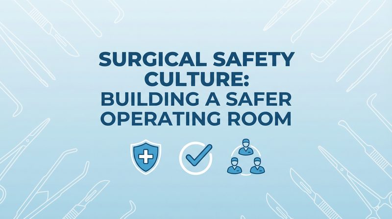 Surgical Safety Culture: Building a Safer Operating Room