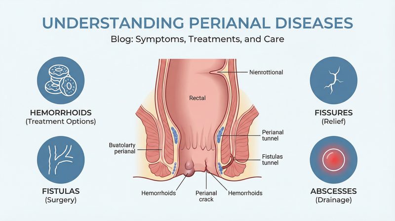 Perianal Diseases: Understanding Hemorrhoids, Fissures, Fistulas & Abscesses