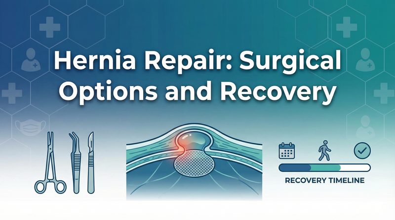Understanding Hernias: Types, Symptoms, Treatment Options & When Surgery Is Needed