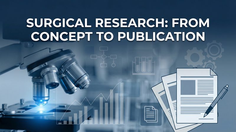 Surgical Research: From Concept to Publication